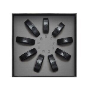 NWT Samsung Galaxy Ring Sizing Kit, Includes 9 Sample Sizes, Black